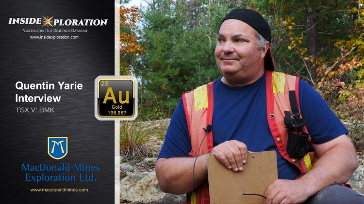 High Grade Gold, Cobalt, Nickel and Copper – MacDonald Mines (TSX.V: BMK)