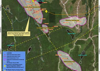 RJK Discovers Its Fourth Kimberlite and Largest Intersect on the Bishop Property