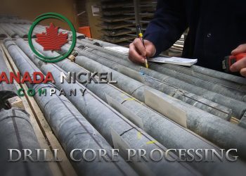Drill Core Processing with Curtis Ferron, Lead Geo at Canada Nickel Corp.