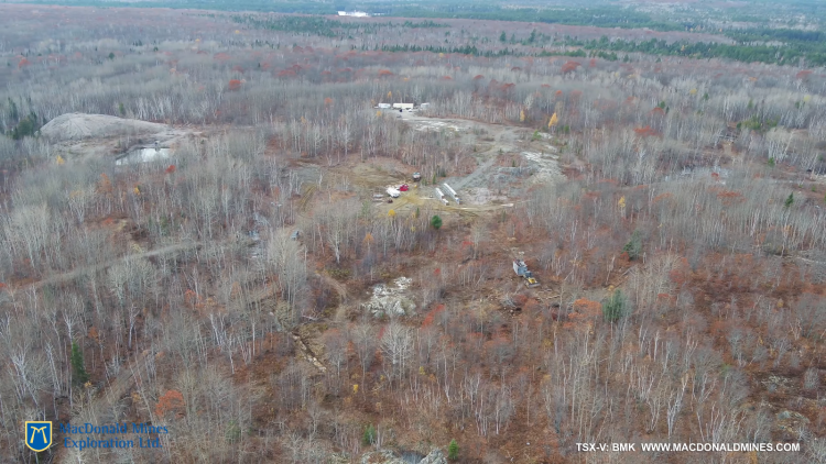 MacDonald Mines Drills 5.73 g/t Gold over 3.67m, including 17.30 g/t over 1m at Scadding – Continues Drilling Beyond Scadding at the Jovan Property