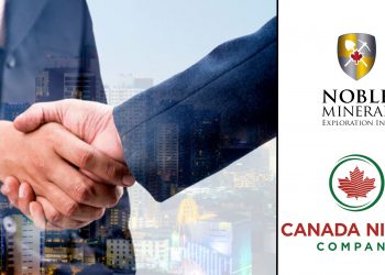 Noble Provides Update on Earn-in Transaction with Canada Nickel and Announces AGM Results