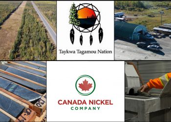 Canada Nickel Signs Memorandum of Understanding with Taykwa Tagamou Nation for Mine Fleet Financing for the Crawford Nickel-Cobalt Sulphide Project