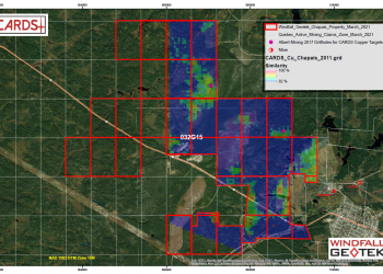 Windfall Geotek Announces Binding Letter of Intent with Vancouver Based Group for Chapais Property