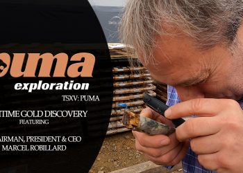 Maritime Gold Discovery – Puma Exploration (TSXV: PUMA)
