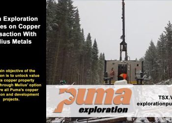 Puma Exploration Updates on Copper Transaction With Melius Metals