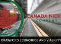 Crawford Economics and Viability – Canada Nickel Company (TSX.V: CNC)
