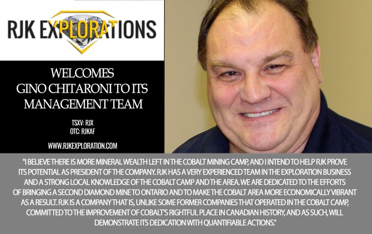 RJK Welcomes Gino Chitaroni to Its Management Team