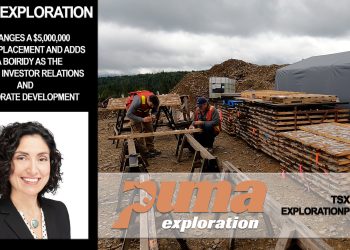 Puma Exploration Arranges $5,000,000 Private Placement and Announces The Appointment of Mia Boiridy as The Head of Investor Relations and Corporate Development