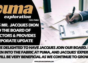 Puma Exploration Provides Corporate Update