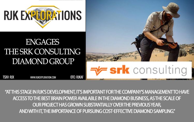 RJK Engages the SRK Consulting Diamond Group