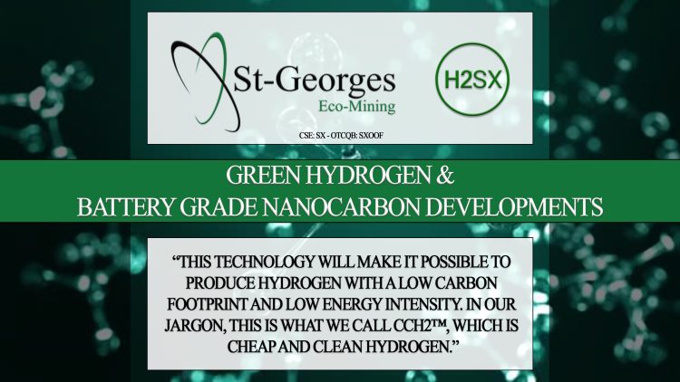 Green Hydrogen & Battery Grade Nano-Carbon Developments