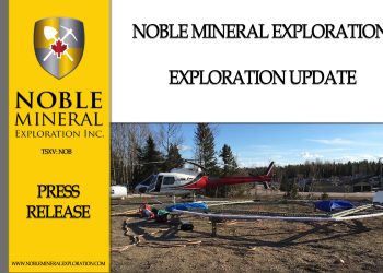 Noble Mineral Exploration Inc.: Exploration Update