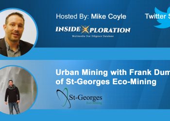 Insidexploration Twitter Space – Urban Mining With Frank Dumas