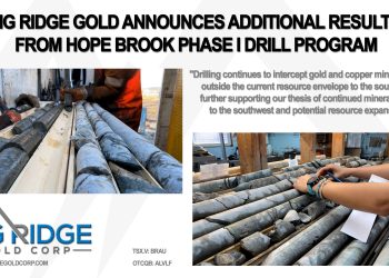 Big Ridge Announces Additional Results from Hope Brook Phase I Drill Program