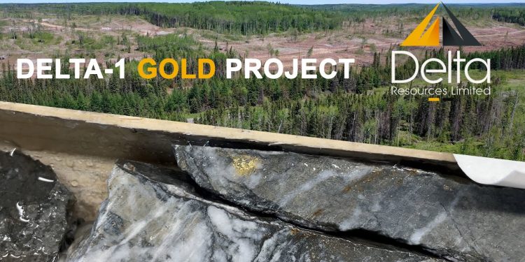 Delta-1 Gold Project – Delta Resources ltd. (TSXV: DLTA)