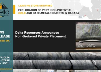 Delta Resources Announces Non-Brokered Private Placement