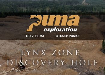 Lynx Zone Discovery Hole – Puma Exploration (TSXV: PUMA)