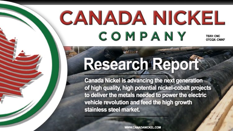 Canada Nickel Company (TSX.V: CNC) – Research Report – 2023 Update