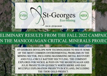 Preliminary Results from the Fall 2022 Campaign on the Manicouagan Critical Minerals Project