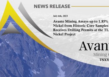 Avante Mining Assays up to 1.85% of Nickel from Historic Core Samples and Receives Drilling Permits at the TL Nickel Project