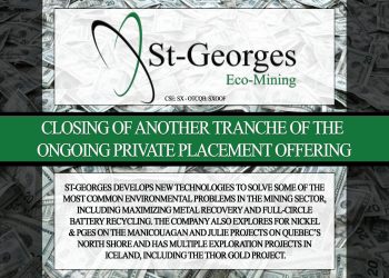 Closing of Another Tranche of the Ongoing Private Placement Offering
