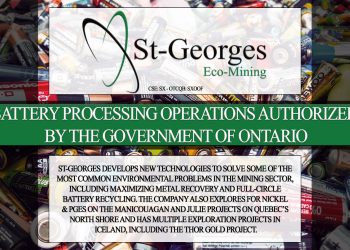 Battery Processing Operations Authorized by the Government of Ontario