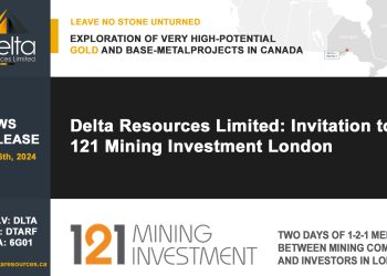Delta Resources Limited: Invitation to 121 Mining Investment London