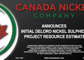 Canada Nickel Company Announces Initial Deloro Nickel Sulphide Project Resource