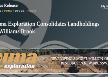 Puma Exploration Consolidates Landholdings at Williams Brook