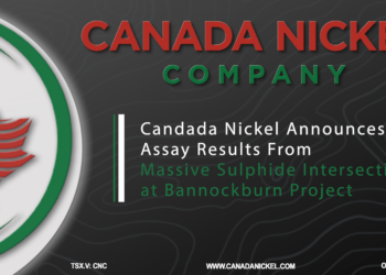 Canada Nickel Announces Assay Results from Massive Sulphide Intersection at Bannockburn Project
