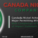 Canada Nickel Achieves Major Permitting Milestone with Completion of Filing of Impact Statement for Crawford Nickel Sulphide Project