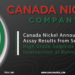 Canada Nickel Announces Assay Results from Second High Grade Sulphide Intersection at Bannockburn Project