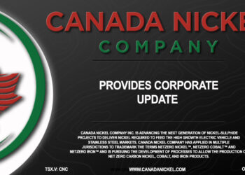 Canada Nickel Provides Corporate Update