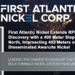 First Atlantic Nickel Extends RPM Zone Discovery with a 400 Meter Step-Out Hole North, Intersecting 402 Meters of Visibly Disseminated Awaruite Nickel