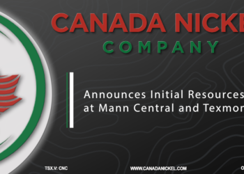 Canada Nickel Announces Initial Resources at Mann Central and Texmont