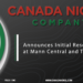 Canada Nickel Announces Initial Resources at Mann Central and Texmont
