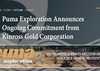 Puma Exploration Announces Ongoing Commitment from Kinross Gold Corporation
