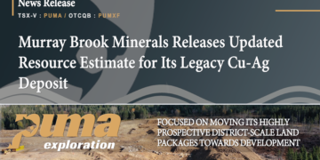 Murray Brook Minerals Releases Updated Resource Estimate for Its Legacy Cu-Ag Deposit