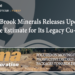 Murray Brook Minerals Releases Updated Resource Estimate for Its Legacy Cu-Ag Deposit