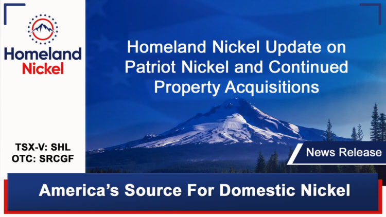 Homeland Nickel Update on Patriot Nickel and Continued Property Acquisitions