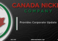 Canada Nickel Provides Corporate Update