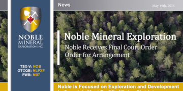 Noble Receives Final Court Order for Arrangement