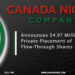 Canada Nickel Announces $4.97 Million Private Placement of Flow-Through Shares