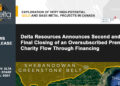 Delta Resources Announces Second and Final Closing of an Oversubscribed Premium Charity Flow Through Financing