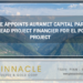 Pinnacle Appoints Auramet Capital Partners, L.P. as Lead Project Financier for El Potrero Project