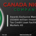 Canada Nickel Awards Exclusive Mandate for US$600 million Investment Tax Credit Loan Facility to SB1 Markets AS