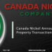 Canada Nickel Announces Property Transactions
