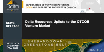 Delta Resources Uplists to the OTCQB Venture Market