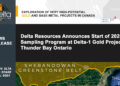 Delta Resources Announces Start of 2026 Till Sampling Program at Delta-1 Gold Project – Thunder Bay Ontario