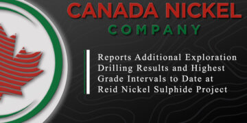 Canada Nickel Reports Additional Exploration Drilling Results and Highest Grade Intervals to Date at Reid Nickel Sulphide Project
